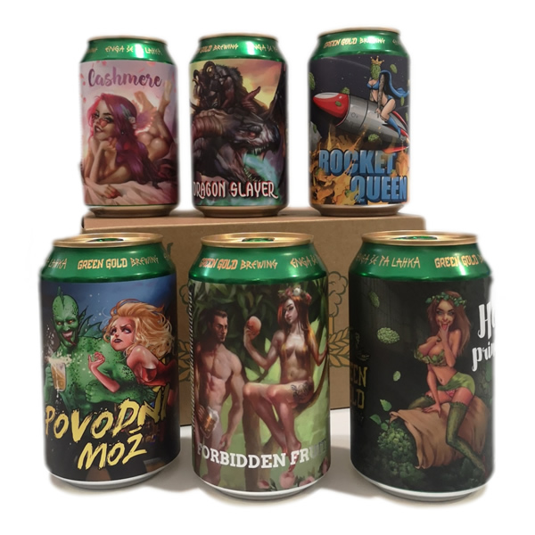 Pivo Green Gold 6-PACK
