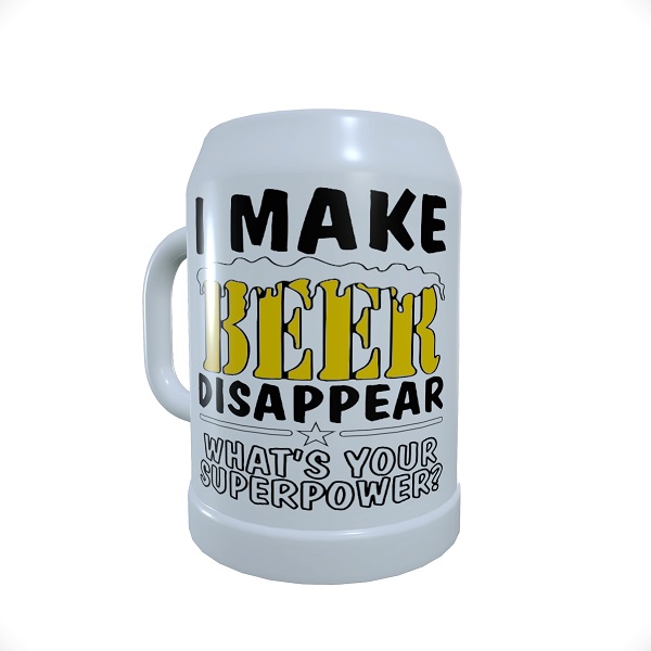 Pivski vrč I Make Beer Disappear